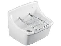 La buanderie ou le garage : Vidoir mural en céramique