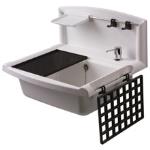 La buanderie ou le garage : Vidoir mural en polypropylène