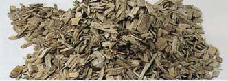 Bois déchiqueté pour le chauffage
