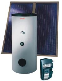 Chauffe eau solaire à éléments séparés