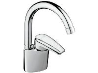 Mitigeur de lavabo monotrou à bec tube orientable de marque Jacob Delafon Mitigeur lavabo bec tube orientable