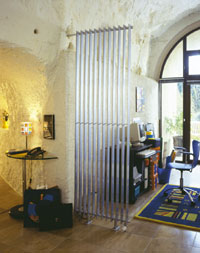 Radiateur acier décoratif vertical