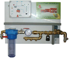 Tableau de commande du système de récupération des eaux pluviales Tableau de commande du système de récupération des eaux pluviales