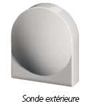 La régulation : sonde extérieure