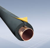 Technologie chauffage : tuyau calorifugé