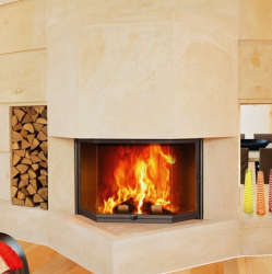 Cheminée à foyer fermé