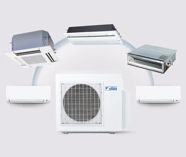 La climatisation réversible : différentes unités intérieures Daikin
