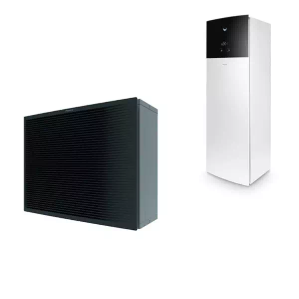 Pompe à chaleur air/eau Daikin Altherma 3 H HT avec ballon d’eau chaude intégré