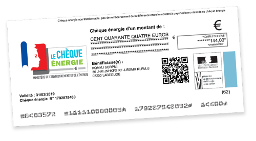 Chèque énergie Chèque énergie