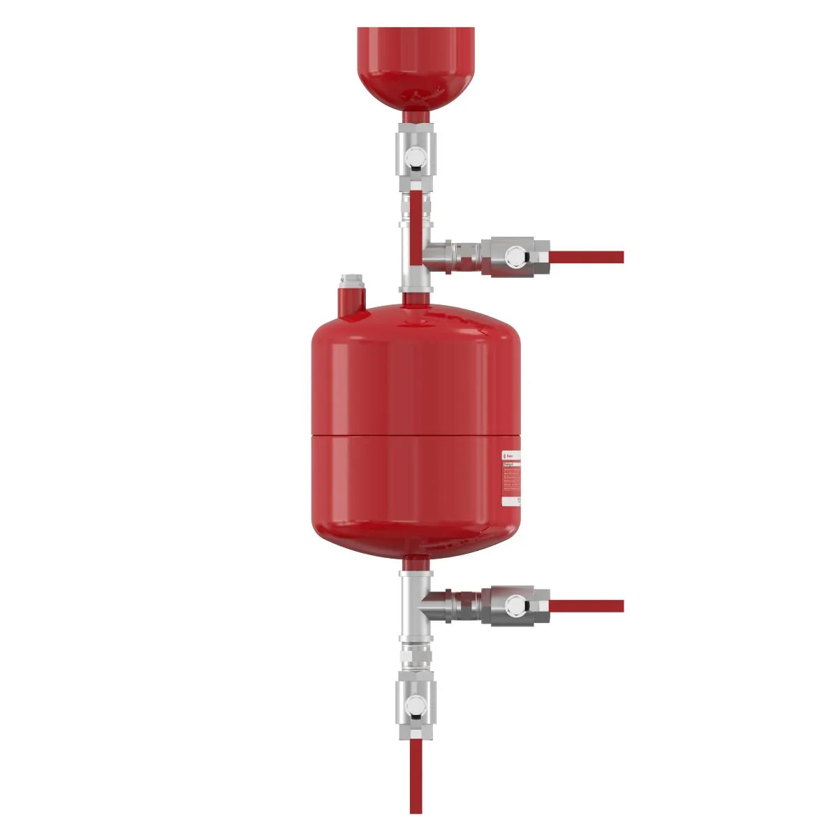 Bouteille d'injection pour chauffage central