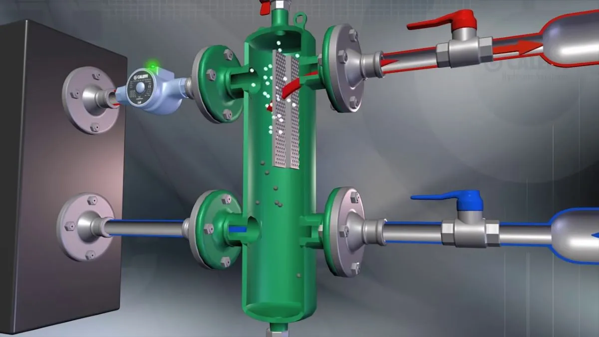 Bouteille de découplage