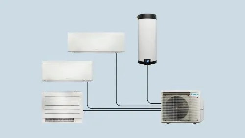 Chauffe-eau Multi + Daikin, hybride clim-chauffage et eau chaude sanitaire