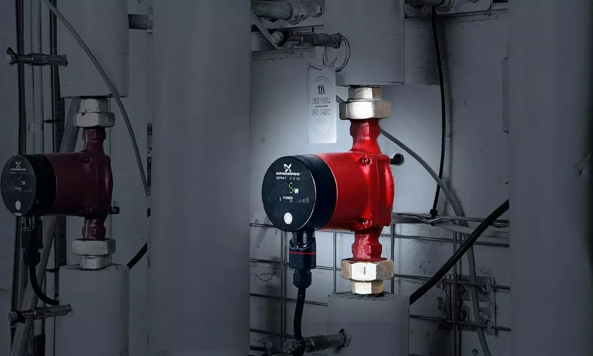 Circulateur, pompe de chauffage hydraulique