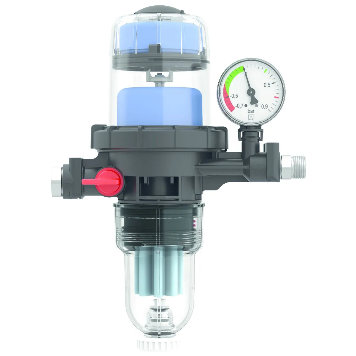 Filtre fioul avec dégazeur