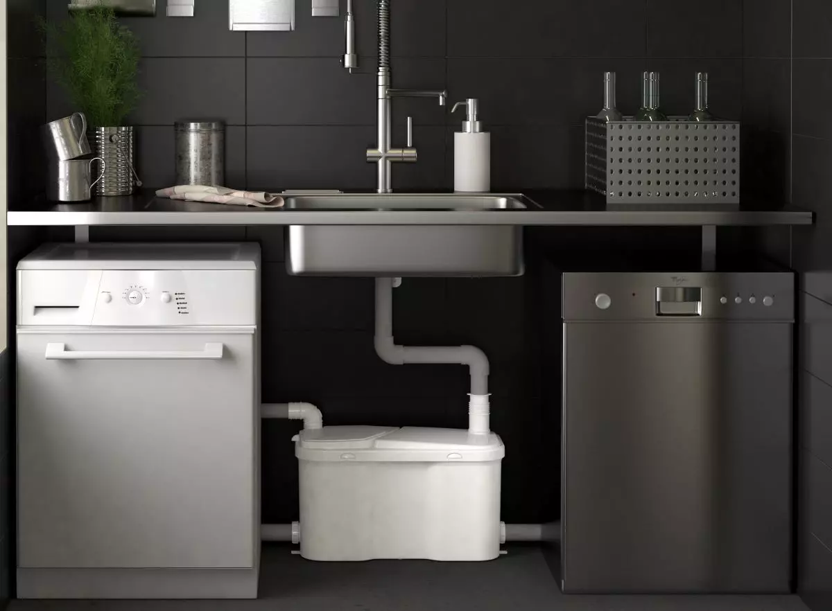 Pompe de relevage des eaux usées