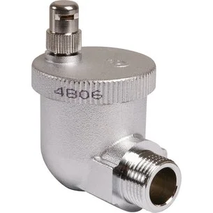 Purgeur d'air automatique chauffage coudé