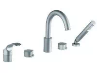 Mitigeur bain-douche 5 trous