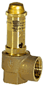 Soupape de sécurité sanitaire en bronze